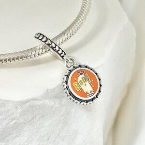 Pandora Halloween Minnie Mouse Boo Ghost NIB Dangle S925 Silver Charm